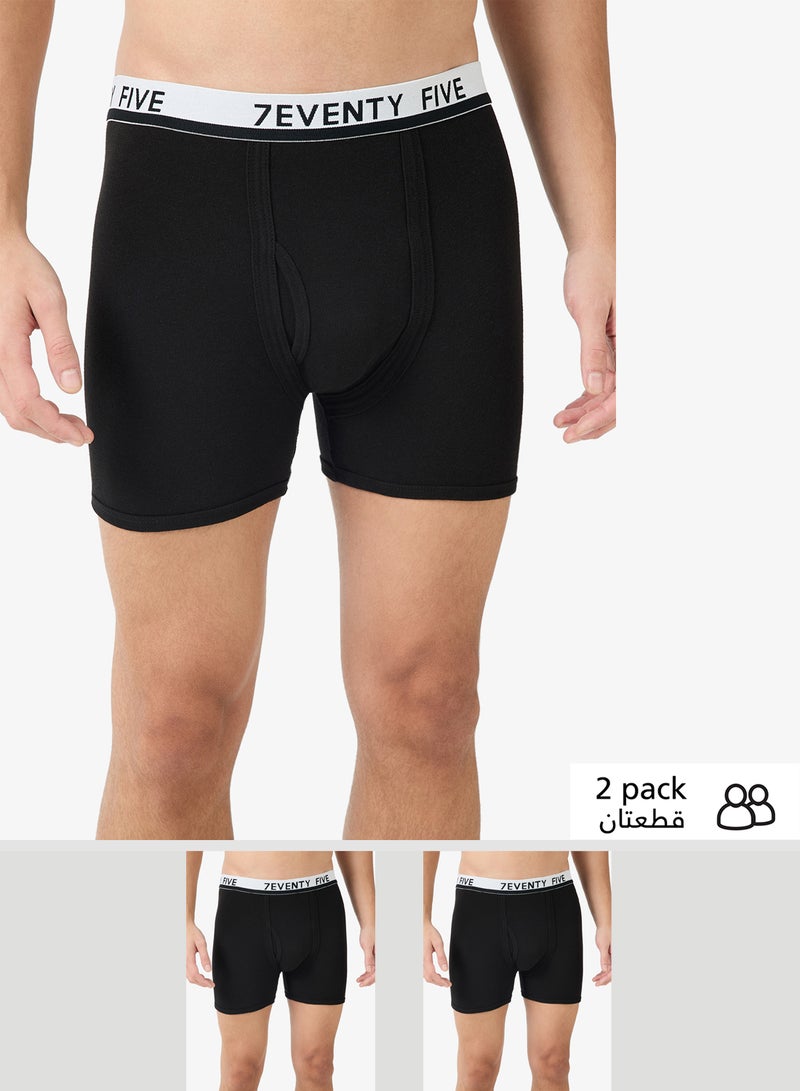 Seventy Five Basics Pack of 2 Boxer Briefs - Image 1